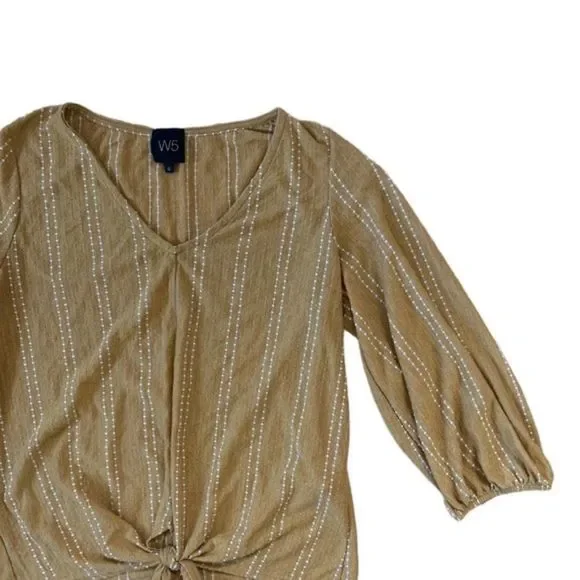 W5 Patterned Blouse Size Small - Picture 2 of 10